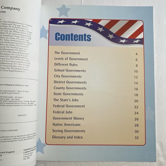 What Are the Levels of Government by Baron Bedesky Paperback Educational Book - Picture 4 of 9